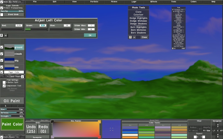 Click to view Rainbow Painter (for Windows) 3.2.1 screenshot